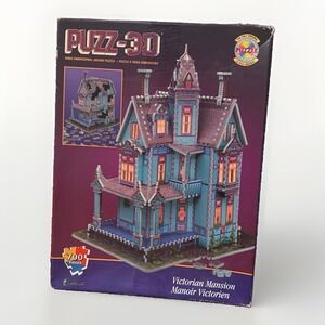 Puzz 3D Victorian House 700 pc Wrebbit 1994 Extra Challenging